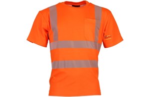 Warnschutz-T-Shirt neonorange Asatex