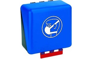 SECU-Box Midi Standard für leichten Atemschutz blau Gebra