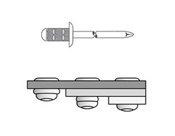 PolyGrip Mehrbereichs-Blindnieten Alu/Stahl Gesipa