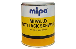 Mattlack Mipalux Schwarz Mipa