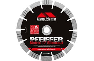 Eisen-Pfeiffer Diamanttrennscheibe Matrix 17 Silentcut