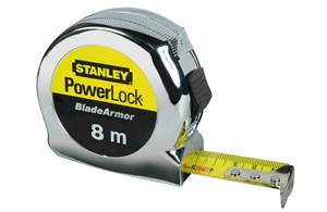 Bandmaß Powerlock BladeArmor 8 mtr. Stanley