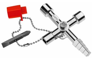 Profi-Schlüssel für gängige Absperrsysteme Knipex