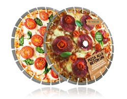 Pizza-Duo Diamantscheiben-Set Ø 350 mm Nozar