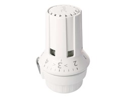 Thermostat-Kopf RAW mit eingebautem Flüssigkeitsfühler Kunststoff weiß Danfoss