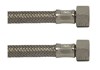Flex. Armaturen-Verbindungsschlauch mit 2 Überwurf 3/8" / 1/2" 300 mm