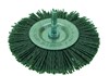 Nylon-Scheibenbürste Ø 75 mm x Stärke 10 mm 6 mm Schaft