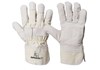 Superbull 1 TOP-Rindnarbenleder-Handschuh natur gefüttert Gr. 11 CE CAT 2