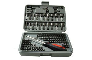 Spezial-Bit-Satz 1/4"CV 113-tlg. in Kunststoff-Box 