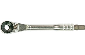 Bit-Ratsche Vollstahl 95 mm 1/4" Fortis