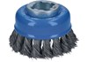 X-LOCK Topfbürste gezopft Heavy for Metal 75 x 0,35 mm Stahl Bosch