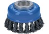 X-LOCK Topfbürste gezopft Heavy for Metal 75 x 0,5 mm Stahl Bosch