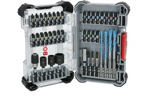 Schrauberbit- und Multi-Construction-Bohrer-Set PRO Impact 40-tlg. Bosch