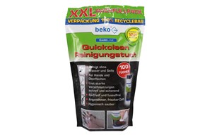 XXL-Nachfüllpack Quickclean Reinigungstuch 100 Stück Beko