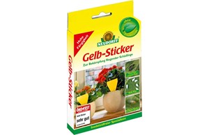 Gelb-Sticker zur Bekämpfung von fliegender Schädlinge Neudorff